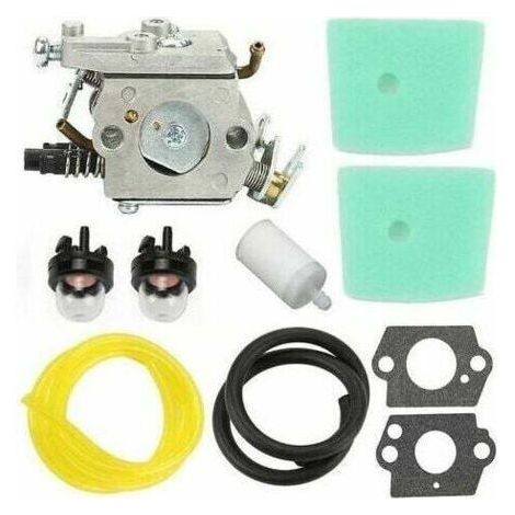 Carburatore per Husqvarna 123L 323L 325 326 – Kit di riparazione con guarnizioni e filtri – Compatibile con diversi modelli (1/4)