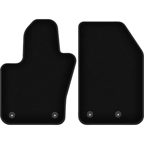 Tapis de sol avant BASIC en velours pour : Fiat 500X FL crossover (2018-) (1/5)