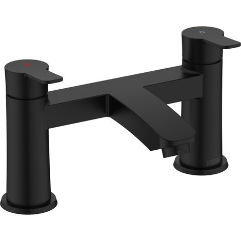 Bristan Appeal Bath Filler Tap Pillar Mounted - Black (1/2)