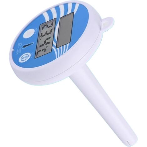 Thermomètre à Eau Thermomètre Flottant Sans Fil For Piscine, Alimenté Par L'énergie Solaire, Multifonction, For Spa, Étang, Mesure De La Température (1/5)