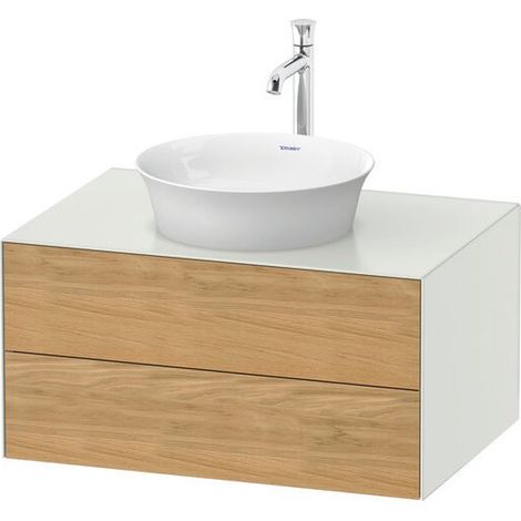 DURAVIT WT49850H536 WTU White Tulip suspendu, 2 tiroirs SchKa