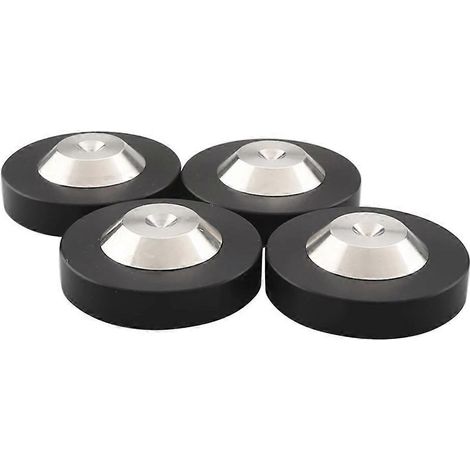 4 Pièces Pieds d'Isolation Anti-Vibrations SP3913 pour Enceintes Amplifiées DAC Audio Haute Fidélité 39x13mm (1/5)