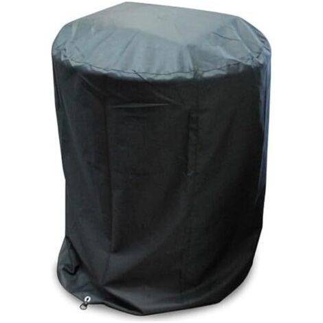 Housse de Protection Ronde, Grand Polyester - Offre Une Protection pour Les barbecues, sécurise Le Barbecue Contre Les intempéries, Essentiel pour Le Maintien du Barbecue en Parfait (90cmx120cm) (1/5)