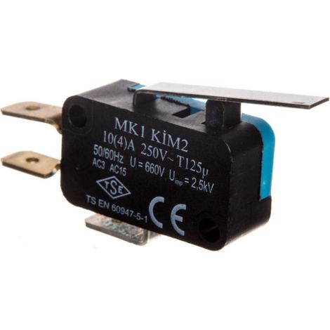 Miniatur-Endschalter, 1W1, mittlerer Hebel, T0-MK1KIM2