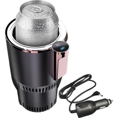 Chauffe-Tasse et Refroidisseur de Voiture Intelligent 2 en 1 Tasse Automatique avec Fonctions de Refroidissement et de Violet (1/5)