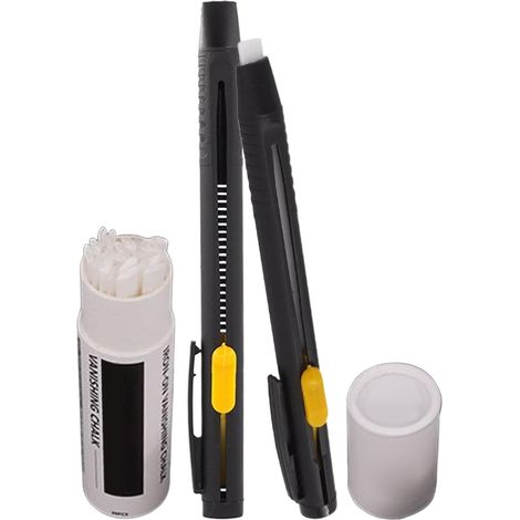 Stoffmarker 2 Stück Heißlöschmarker Nachfüllbare, wasserlösliche Marker – Ideal für Handwerker, Schneider und Anfänger (1/5)