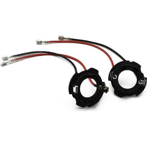 Adaptateur LED H7 pour MK5 GOLF 5, support de phare avec fil, 2 pièces D119A yuante (1/5)