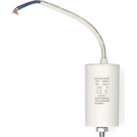 Nedis Multipack Kondensator / 12 uF / 450 V / Drahtleitung / 10 Stück - 10 Stück
