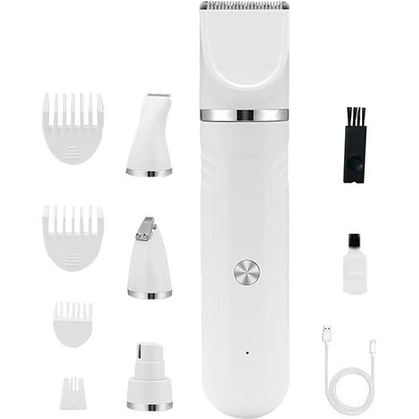 Kit de Toilettage pour Chien,Tondeuse 4-en-1 pour Animaux - (1/5)