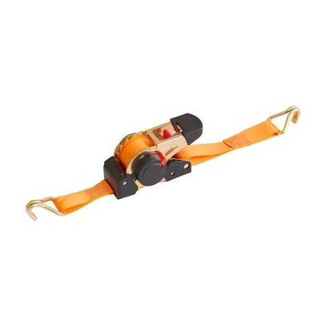 Spanngurt Strend Pro, selbstaufrollender Gurt mit Ratsche, 38 mm, L-4 m, max. 1000 kg