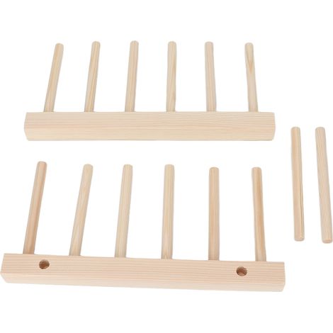 Présentoir à ongles en bois pour échantillons finis, support de décoration, cadre photo et assiettes murales, étagère de présentation (1/5)