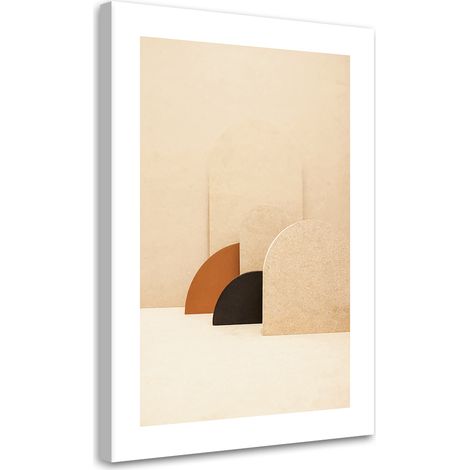 Tableau sur toile Formes rondes 70x100 (1/5)