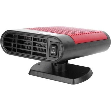 Black + Red Car Heater, 12V 150W Universal Car Heater Portable Heater Windshield Heating Defrosting Defogger (1/5)