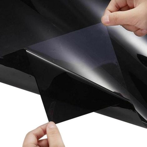 Film solaire - Non - 100x50cm - 5% VLT - Protection solaire - Autocollant avec grattoir (1/4)