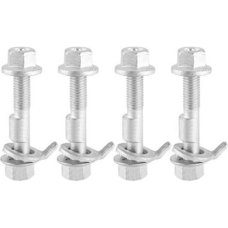 Jeffergarden 4 pièces voiture carrossage boulon vis 4 roues Correction alignement outil réglable 12.9 dureté 12mm