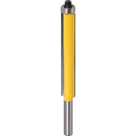 Fraise à Bois Extra-Longue 76,2 mm – Mèche Droite pour Rabotage Précis – Tige de 8 mm – Compatible avec Fraiseuses et Machines à Bois (1/4)