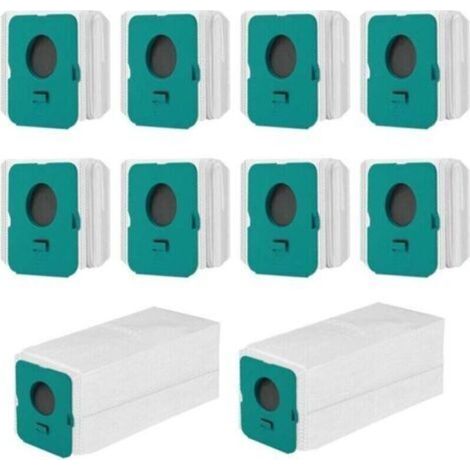 10 Pièces Sac à Poussière Clean pour Aspirateur Sans filaire Samsung VCA-ADB95, XU, Accessoires de Remplacement, Sac non Tissé Durable et Résistant à l'usure - (1/4)