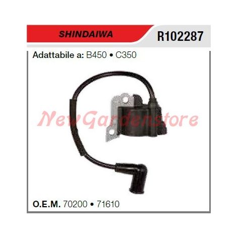 Bobina di accensione SHINDAIWA decespugliatore B450 C350 R102287