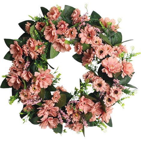 Guirlande Florale Simulée - Pour Porte Linteau Décoration Mariage Fête Maison Extérieur - 1 Pièce (1/5)