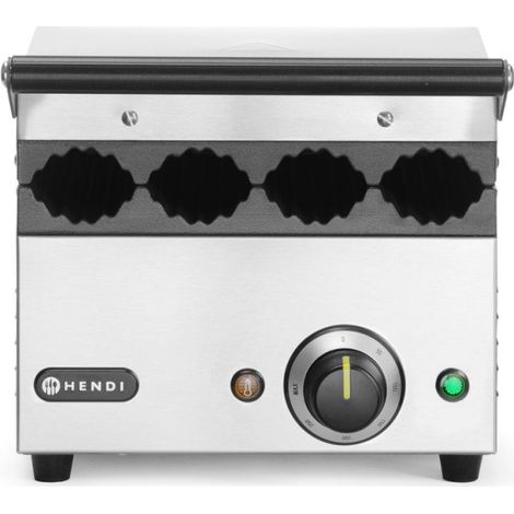 Grill de contact pour hot dogs et wraps - 40x28xH25 cm - Hendi (1/5)