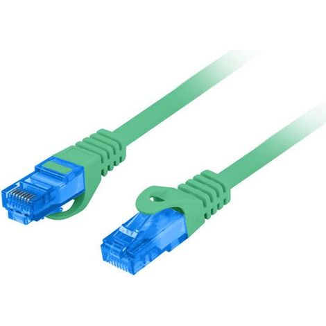 Patchkabel Lanberg S/FTP Kat. 6A 3m LSZH CCA fluke bestanden grün (1/5)
