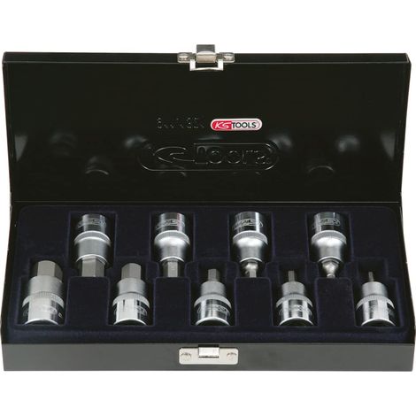 Coffret de 9 douilles tournevis 6 pans 1/2'' version (1/2)