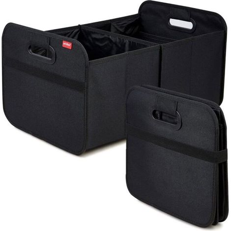 Boîte de rangement pliable pour voiture, sac de coffre pliable, sac de courses, organisateur de coffre, panier pliable, sac de courses (1/4)