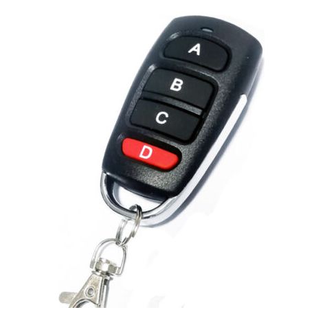 1 Stück Universal-Torfernbedienung, Multicode-Duplikator mit 4 Tasten 433 MHz, Universal-Garage Bip Torfernbedienung für elektrisches Garagentor (1/5)