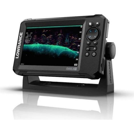 Combiné GPS sondeur - LOWRANCE - Eagle 7 - Sonde 83/200 HDI - Écran IPS - FishReveal™ (1/4)