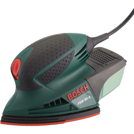 Bosch Home and Garden 0.603.354.000 Levigatrice Palmare, Blu/Rosso (1/5)