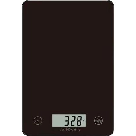 Balance de cuisine, 5 kg, noire, Online Store
