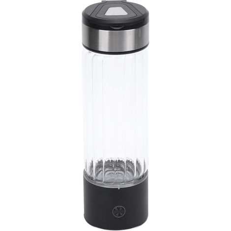 Bouteille d'eau hydrogénée de 460 ml, technologie SPE PEM, ioniseur d'eau portable 1400 ppb pour la maison (1/5)