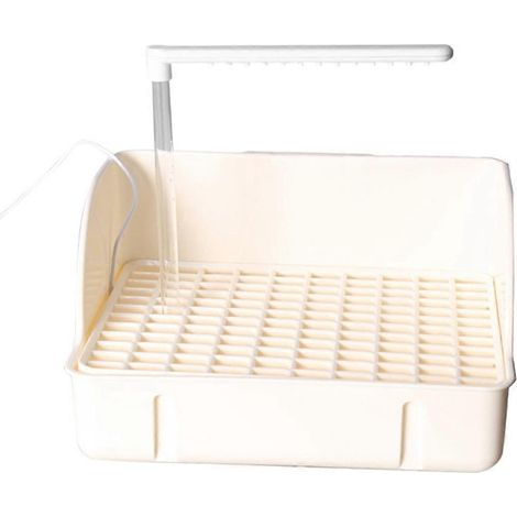Automatische Wellensittichbadewanne mit Pumpe, Papageienbadewannenarmatur (1/5)