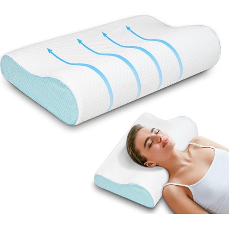 Oreillers de Cou Confortables pour soulager la Douleur avec Mousse à mémoire de Forme (1/5)
