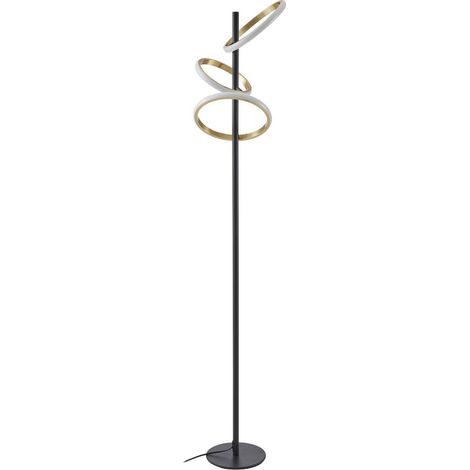 LED Lampadaire à intensité variable 'Madu' en métal pour salon & salle à manger (1/5)