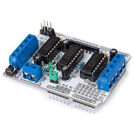 Carte De Développement Arduino - Shield Moteur L293D - Registre À Décalage 74HC595 - Contrôle Direction Moteur - 1 Pièce (1/4)