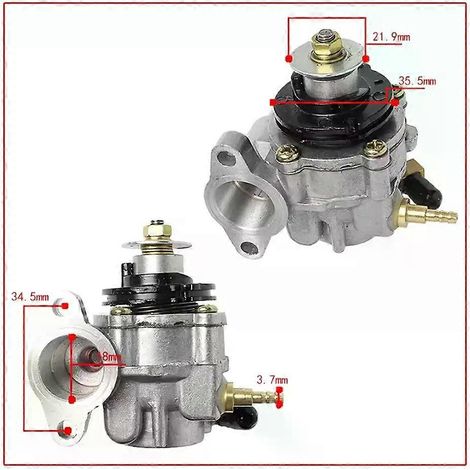 Ensemble pompe à huile pour motos YAMAHA Rx King Rxs RX100 Rx 100 115 Dt125 4X8-13101-00 (1/5)