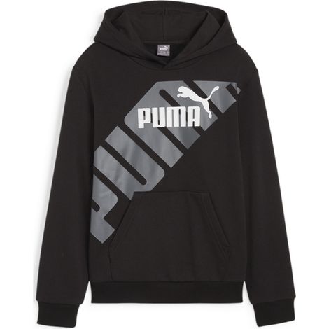 Puma Power Graphic TR Jungen-Hoodie, schwarz, 67925601, Größe 128 (1/3)
