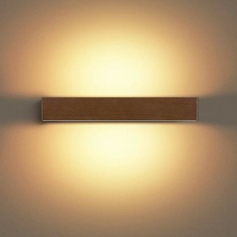 Applique murale LED simple et créative, éclairage intérieur pour chambre, enfants, salle de bain, escalier, 52 cm, rétro (1/4)