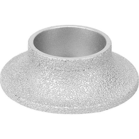 Disque abrasif diamanté brasé pour meuleuses d'angle, fabriqué en France, pour meulage à sec et à l'eau, 2 cm, 1 pièce (1/5)