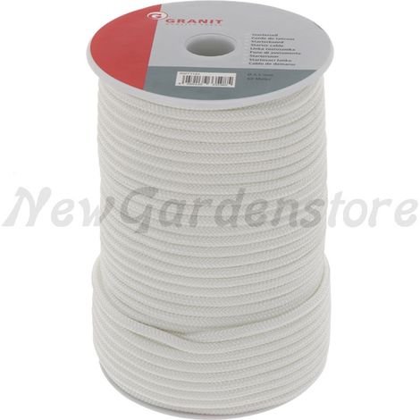 Cuerda de arranque Ø  4,5 mm rollo 60 m para desbrozadora, motosierra y cortacésped