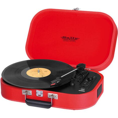 Tocadiscos portátil MP3 TT 1020 BT azul TR-011 Trevi (1/4)