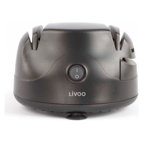 Affilacoltelli elettrico - LIVOO - DOM394 - 60W - 4 fessure per coltelli - 1 fessura per cacciavite - 1 fessura per forbici - 2 mole (1/4)