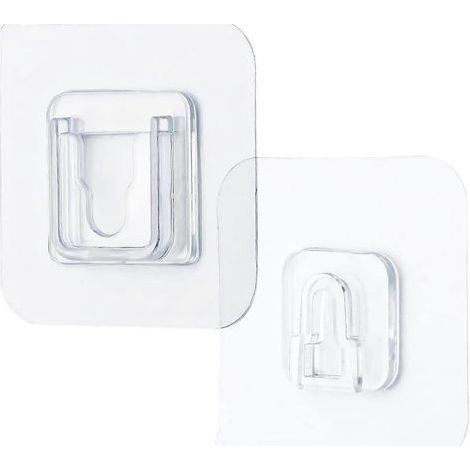 Packung mit 10 Ersatzaufklebern für wandmontierte Toilettenbürsten (FMY) (1/5)