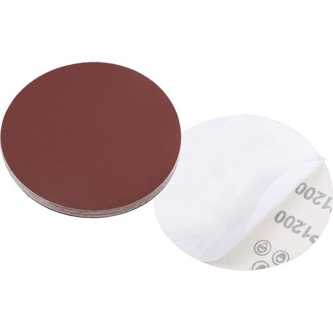 Disques de Ponçage PSA - 15 Pièces - Oxyde d'Aluminium - Grain 1200 pour Finition - Bois et Métal - 125 mm (1/5)