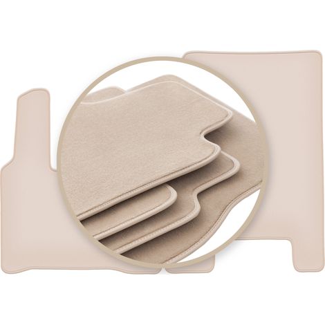 Hochwertige beige Fußmatten für: Mercedes Actross MP4 Pickup ab Baujahr 2011 (1/5)