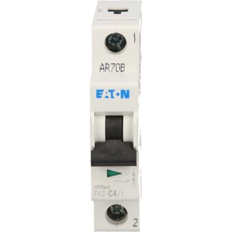 Disyuntor 1P C 4A 15kA AC FAZ C4/1 278553
