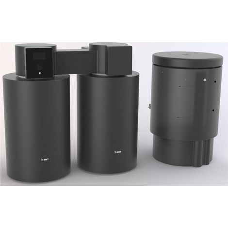 BWT Duplex-Enthärtungsanlage Rondomat Duo 10.2 LF, DN 50, 17m3/h, 1620x610x1272mm, 125626007
