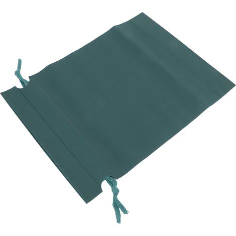 10 Sacs de Rangement Imperméables et Lavables, Pochette à Cordon Pliable pour Voyage ou École, Vert Foncé (1/5)