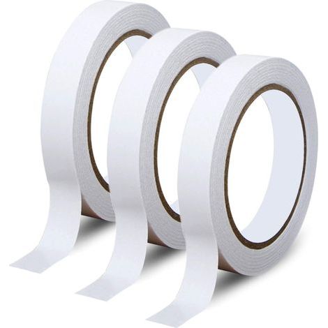 Set of double-sided adhesive tape rolls, strong adhesive tape for office and DIY projects (1/5)